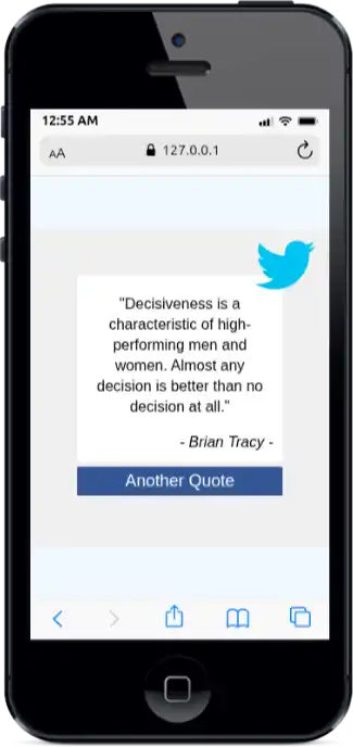 Random Quotes Generator